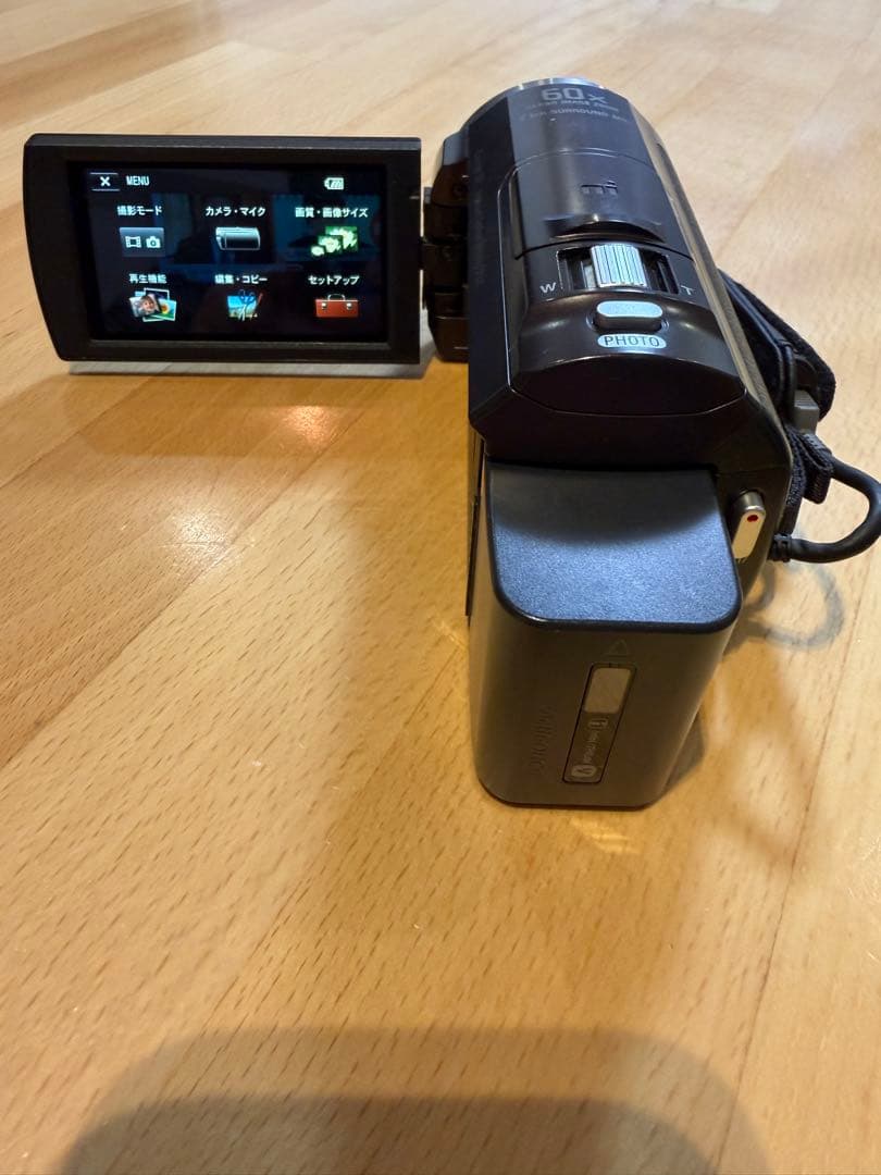 SONY HD 60倍ズーム ビデオカメラ本体