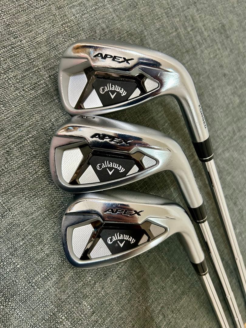 希少スペック・値下・美品 キャロウェイ APEX 2021 アイアン 軟鉄鍛造