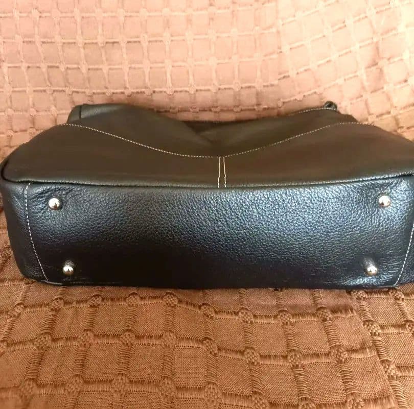 濱野皮革工藝　HAMANO　ショルダーバック　2way　濱野ロール　本革　黒