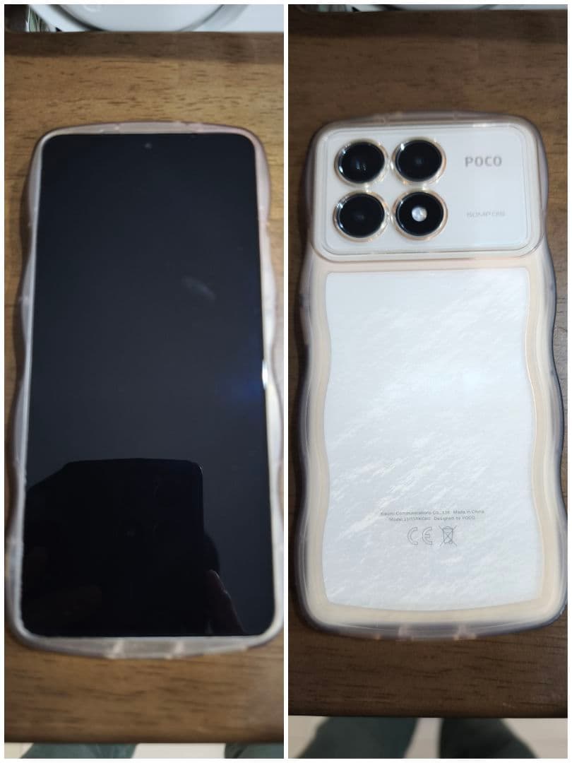 POCO f6 pro スマートフォン 本体のみ ホワイト