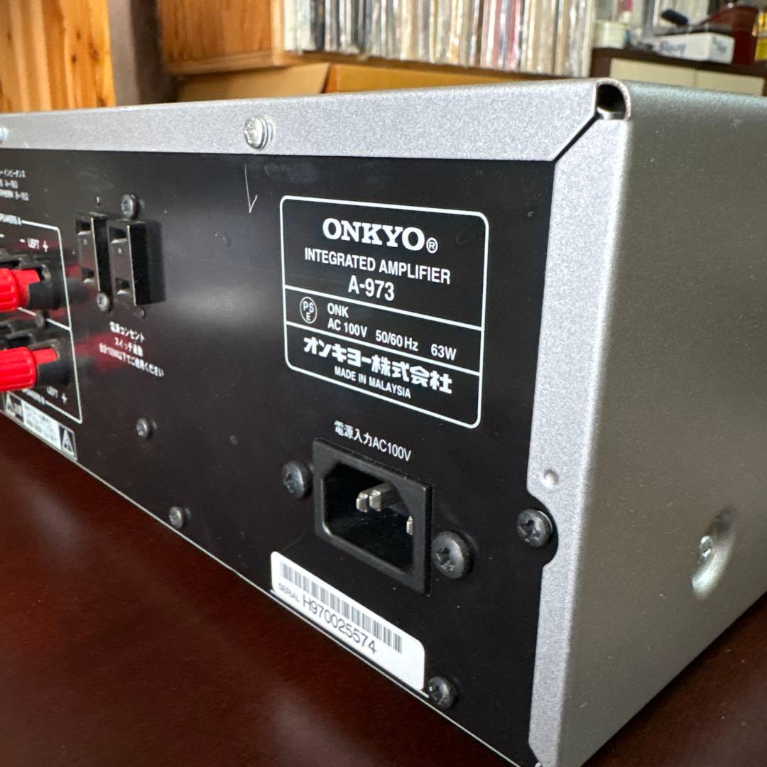 Onkyo A-973プリメインアンプ動作品