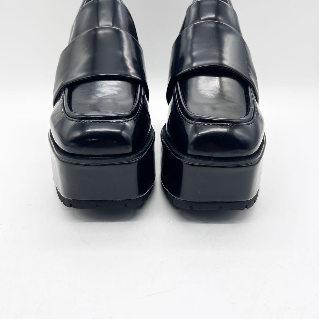 未使用✨MAISON SPECIAL ボリュームソールローファー 38 ブラック