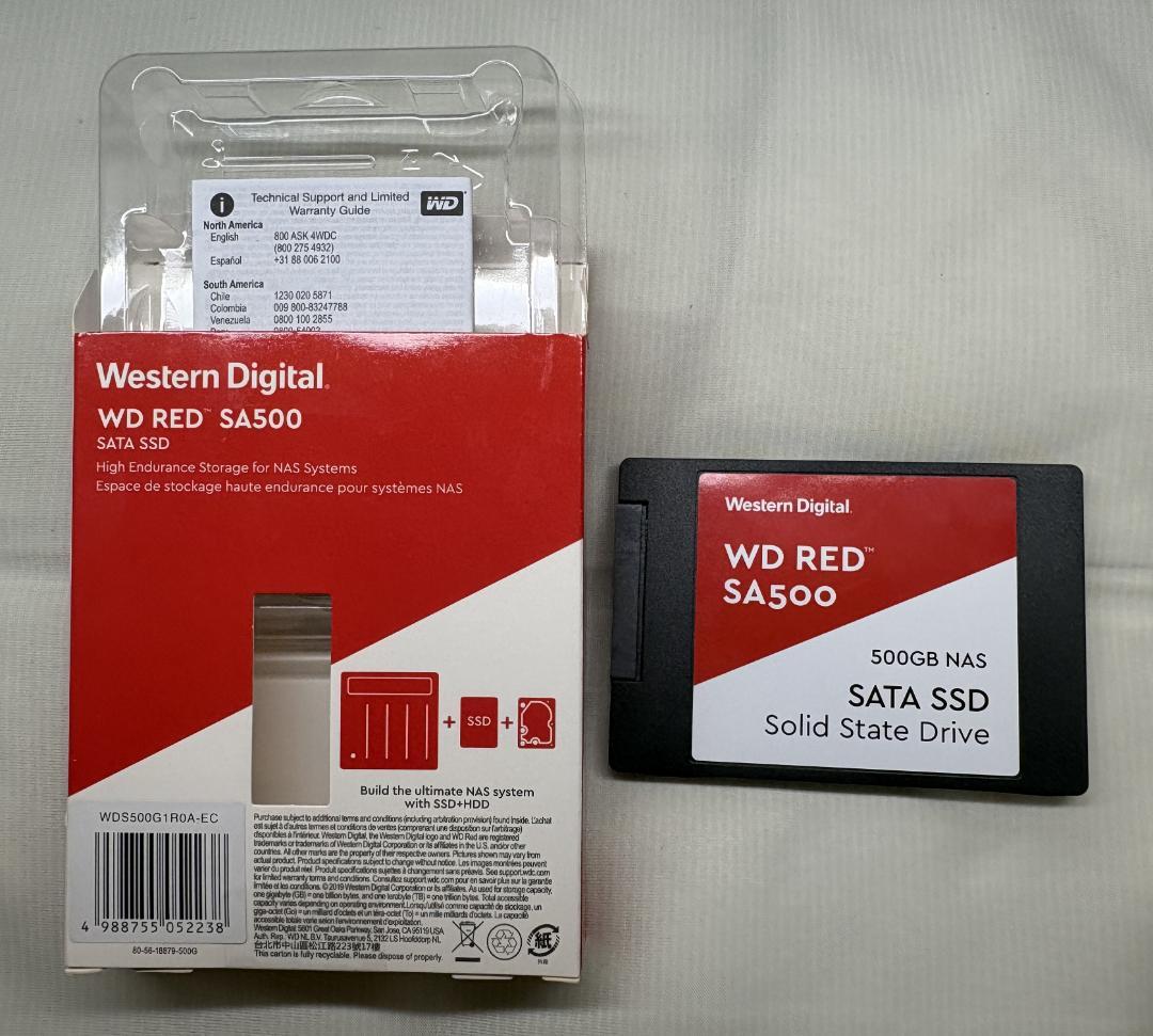 WD Red 500GB 内蔵型SSD