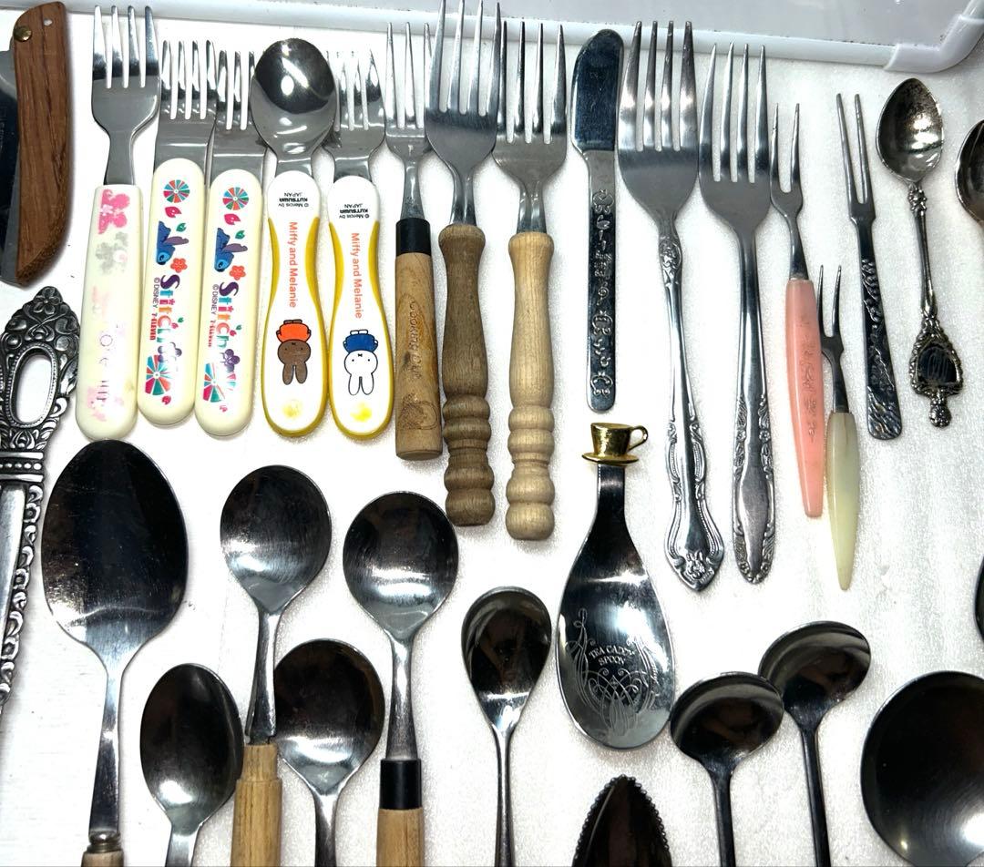 【レトロ】Afternoon Tea ティーキャディースプーン他カトラリーセット