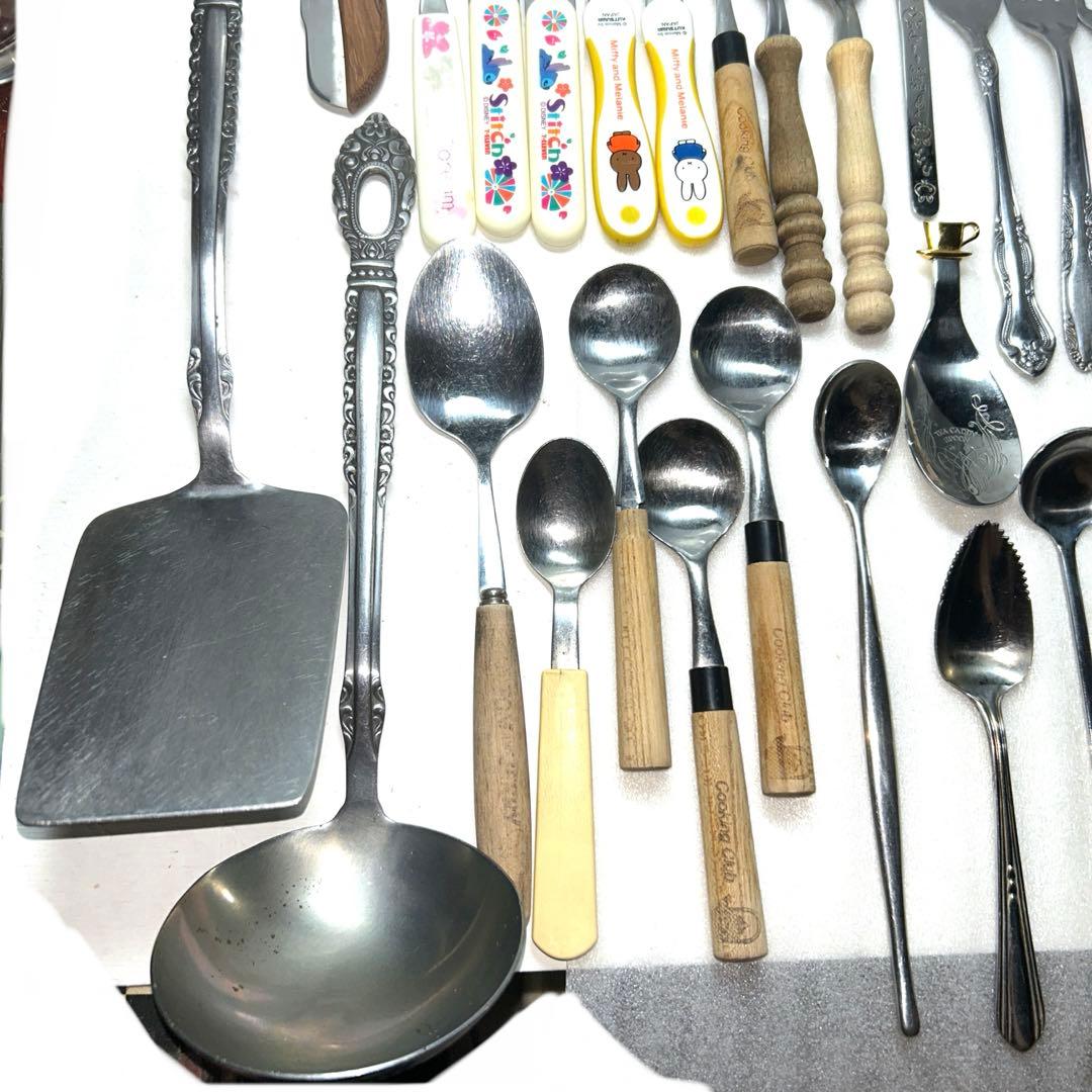 【レトロ】Afternoon Tea ティーキャディースプーン他カトラリーセット