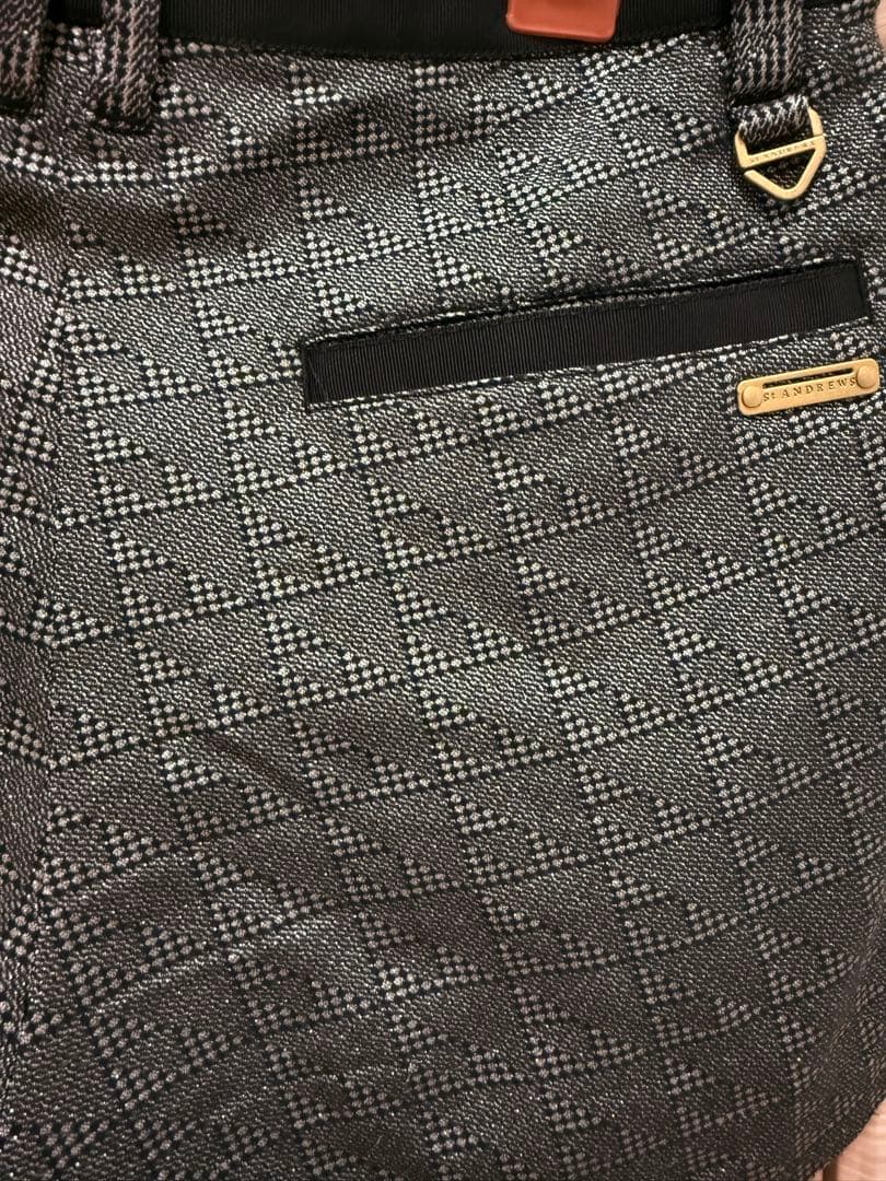 st.andrews ショートパンツ　ラメ　チェック柄