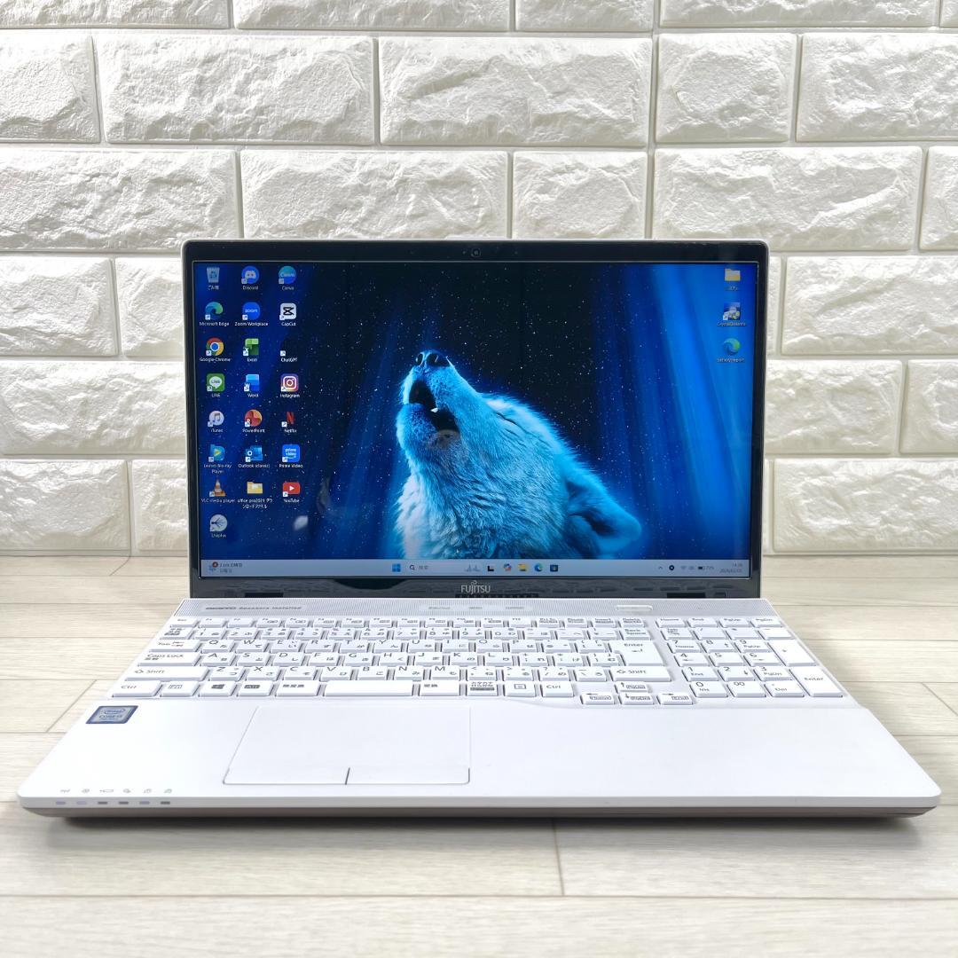 富士通 i3 高速SSD＋HDD メモリ8 windows11ノートパソコン