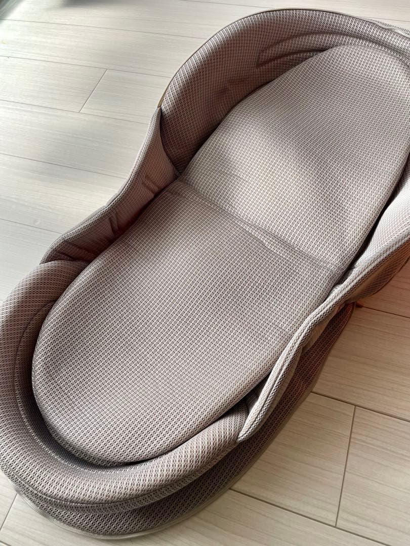 【美品】 ネオママイズム ベビーベッド ベビーインベッド グレー