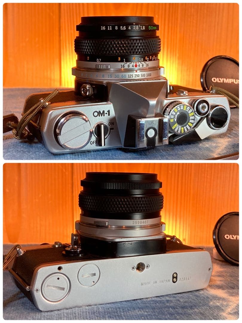 入門に★olympus om-1レンズセット★完動品＊美品＊初期保証＊作例多数！
