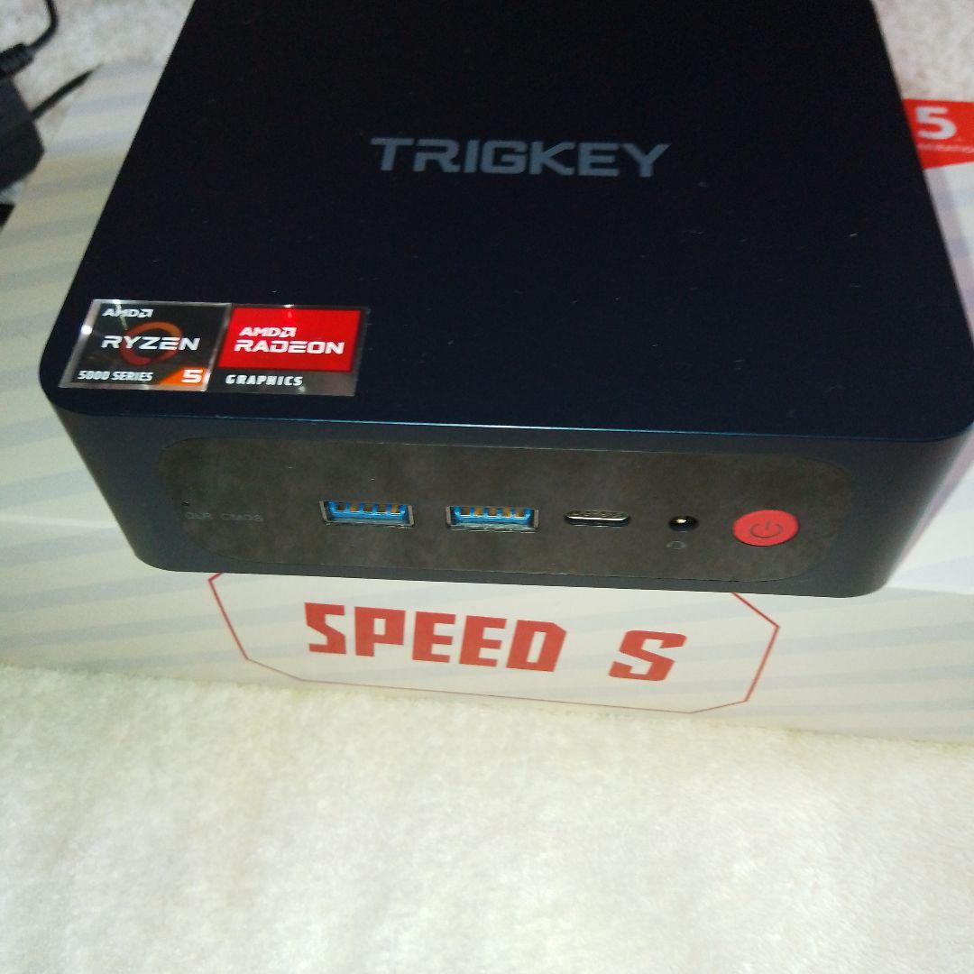 TRIGKEYミニPC AMD Ryzen5 5500U 16GB SSD1TB