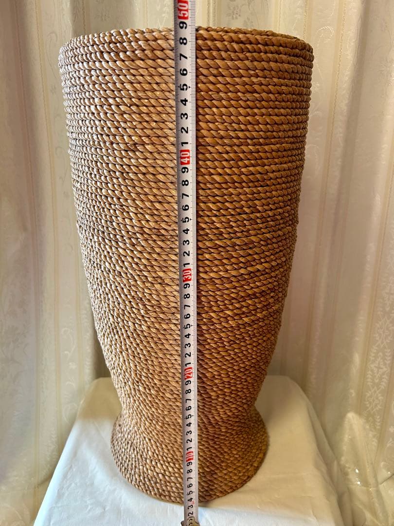 ロープ編み 円筒形傘立て