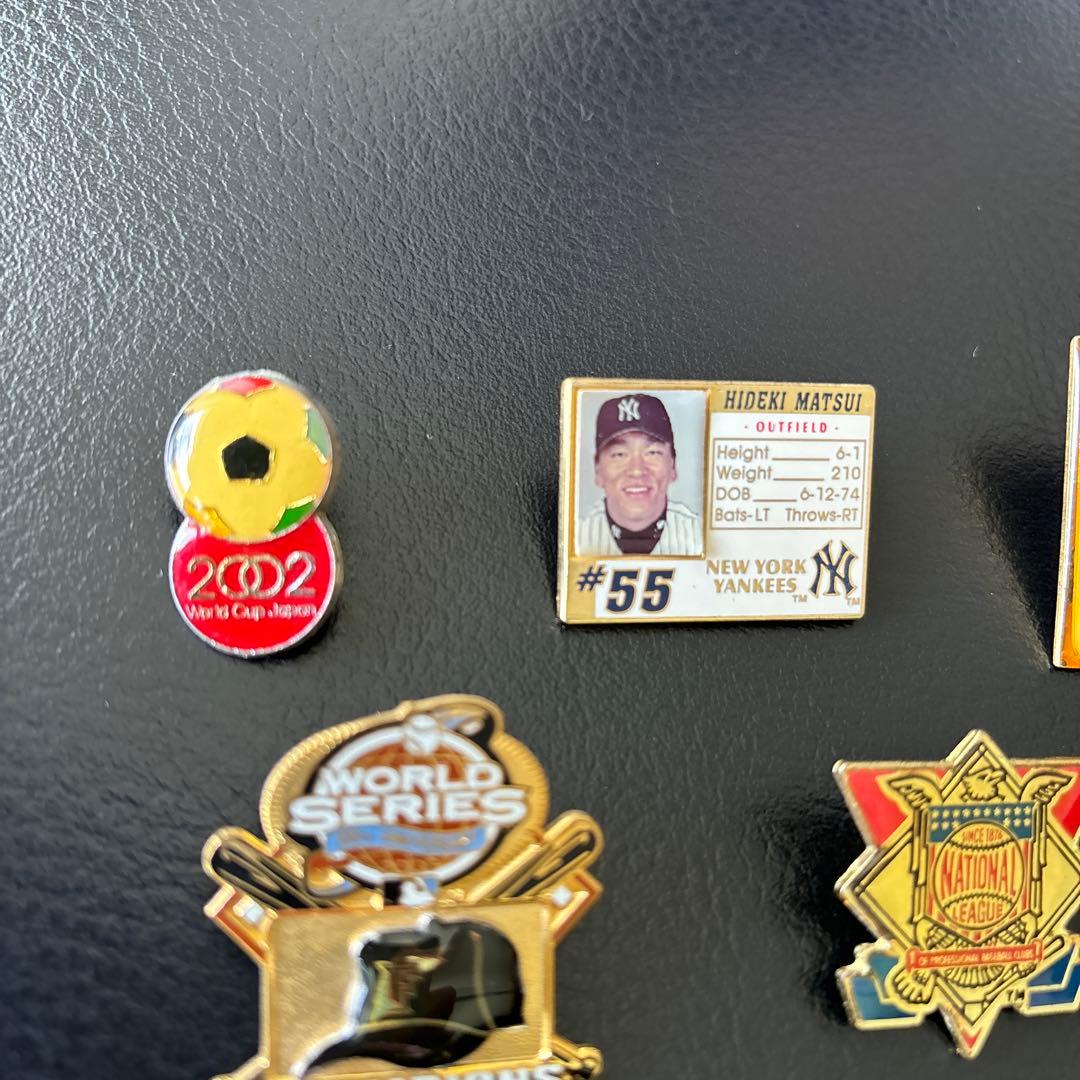 メジャーリーグ　ピンバッジ9個