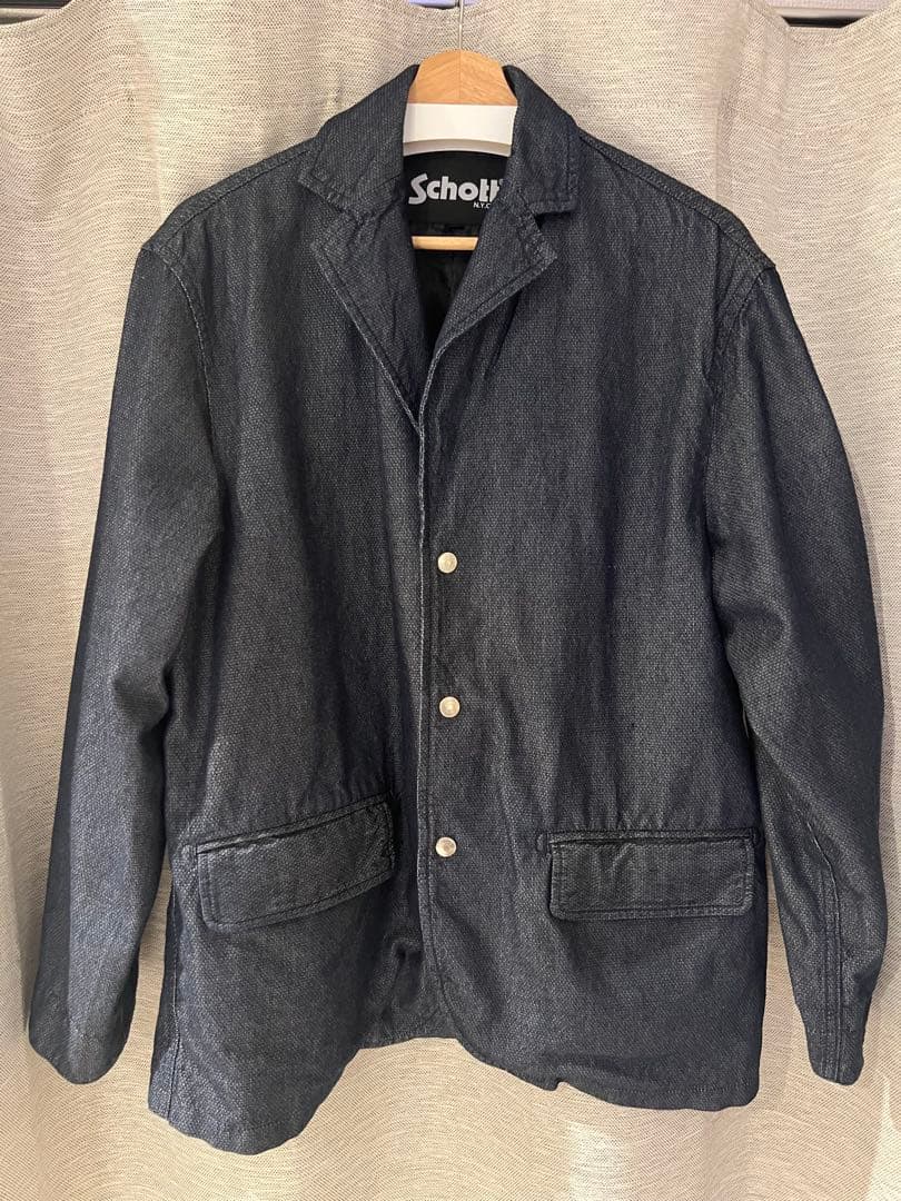 希少美品✨ショット　デニム セットアップ　M.Lインディゴ