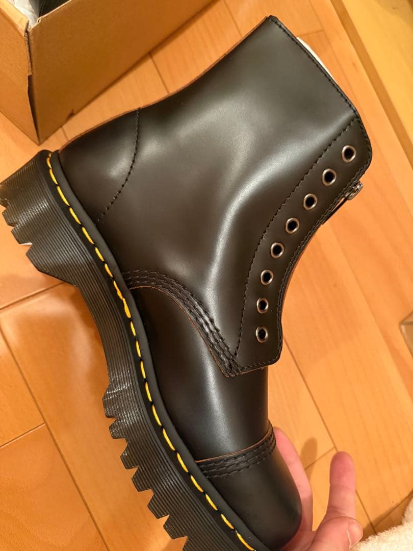 Dr. Martens 1460 BEX LL BLACK8ホール 27.0cm