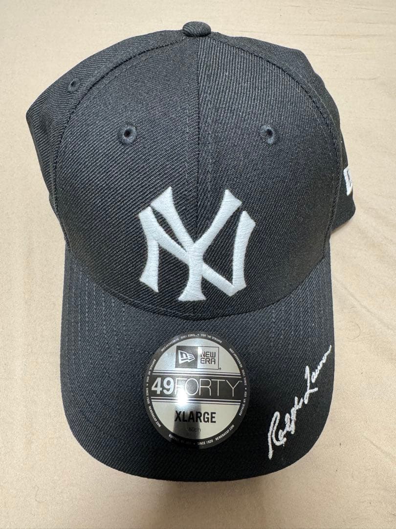 ブラック　RALPH LAUREN YANKEES ラルフローレン　キャップ