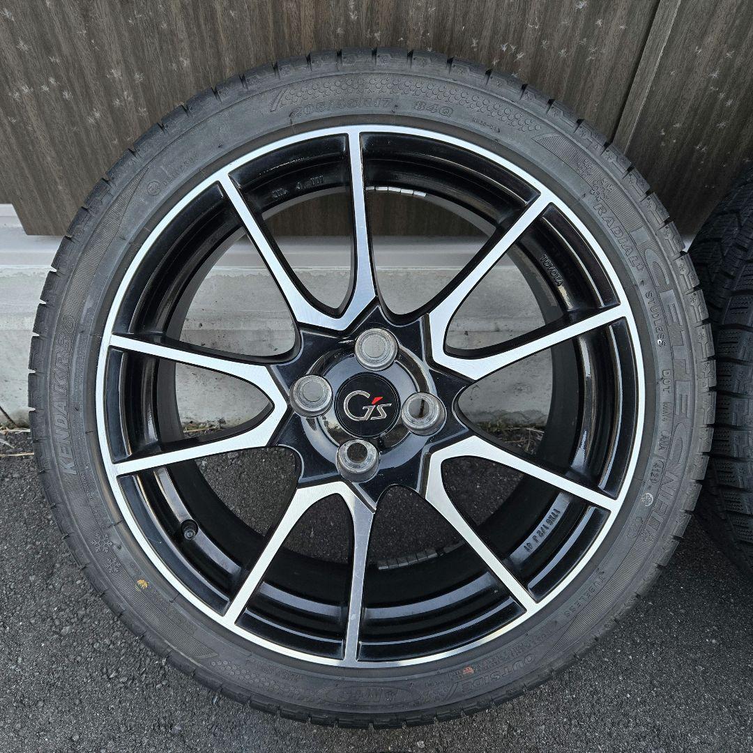 アクアG'z 17インチ　2021年製スタッドレスタイヤセット
