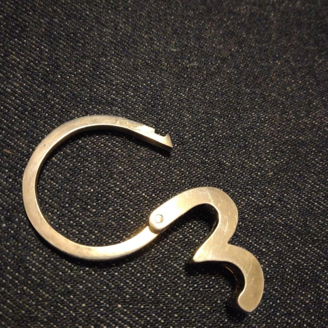 EVISU キーホルダー　デツドストツク　SILVER 製