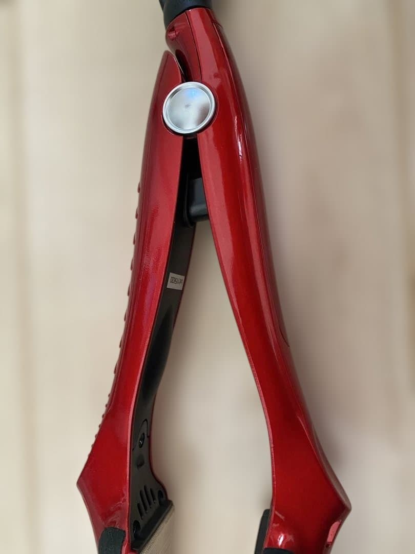 radiant シルクプロストレートヘアアイロン 赤　35mm