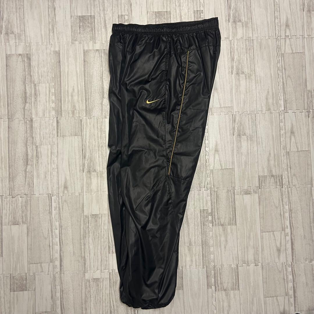 00s NIKE ナイロン 上下 パーカー ジャケット パンツ 刺繍ロゴ XXL