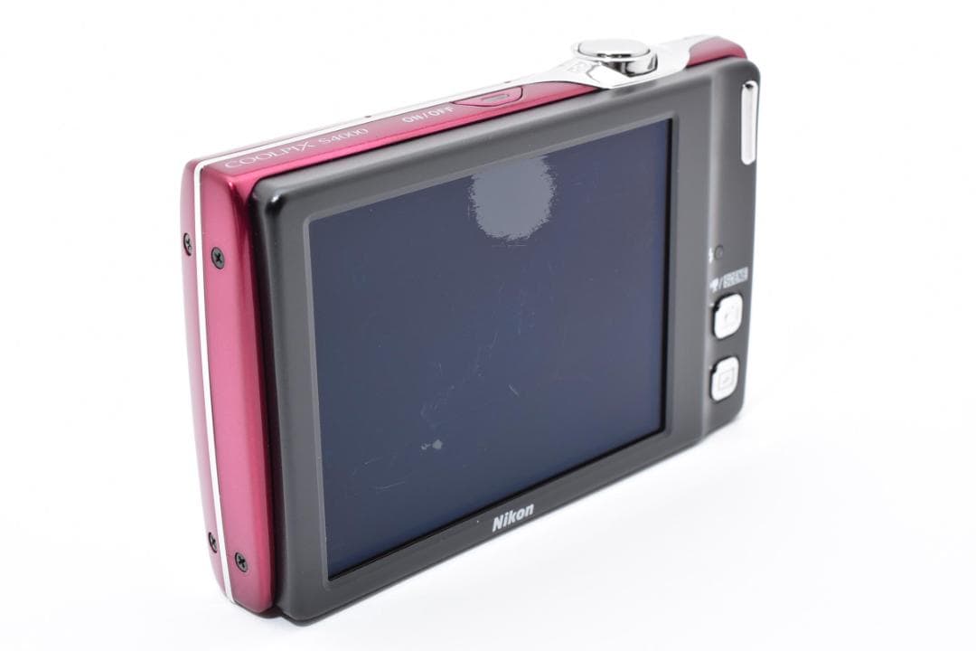 《 美品 》　ニコン　Nikon COOLPIX S4000 パープル　動作OK