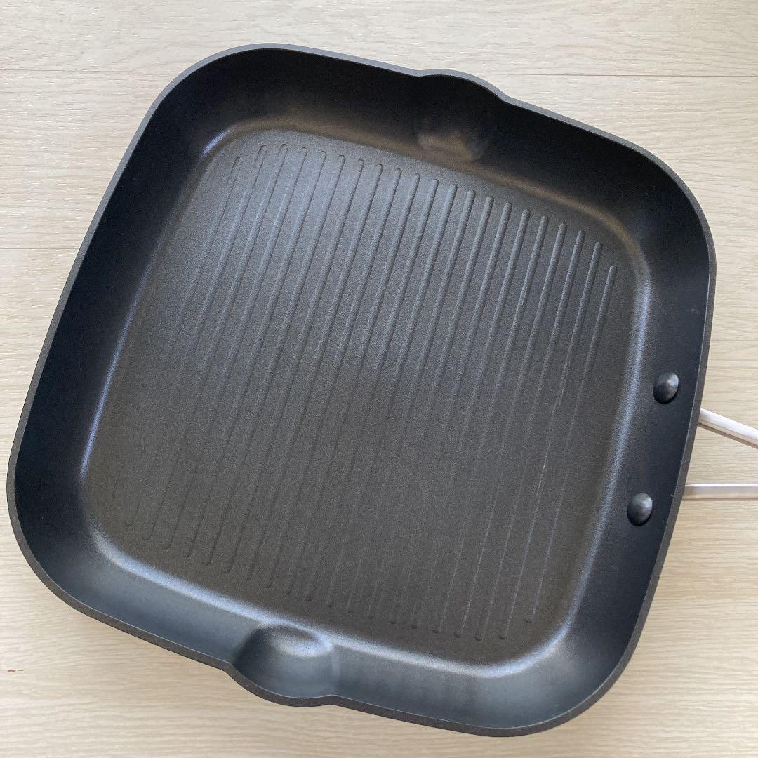 美品　キッチンエイド　グリルパン　スクエア　フライパン　IH　インダクション対応
