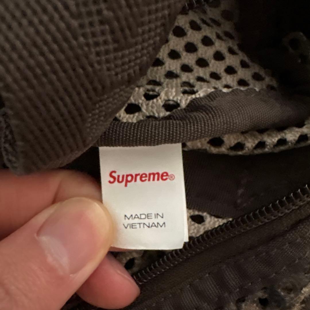 supreme ミニメッシュバック　カモフラージュ柄