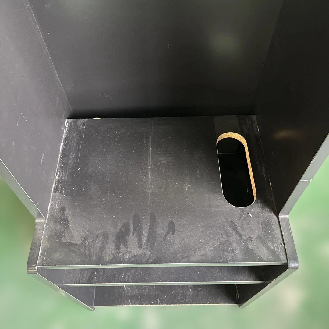 チ*た様 黒い金属製オープンシェルフ 棚 パチンコ棚 家具 キャビネット 家スロ