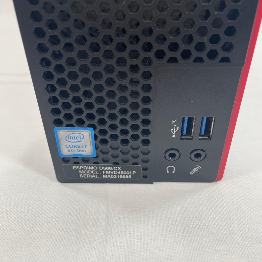 富士通 FMVD4500LP Corei7-9700 HDD500GB 8GB