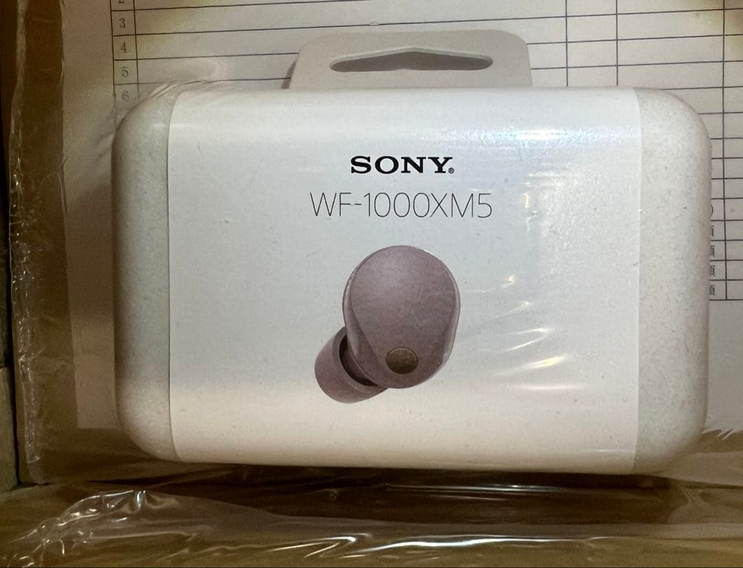 SONY ワイヤレスイヤホン WF-1000XM5 スモーキーピンク