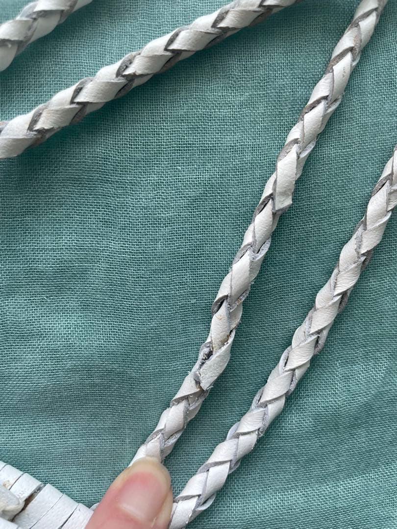 最終価格　ドラゴンディフュージョン　編込レザーバッグ