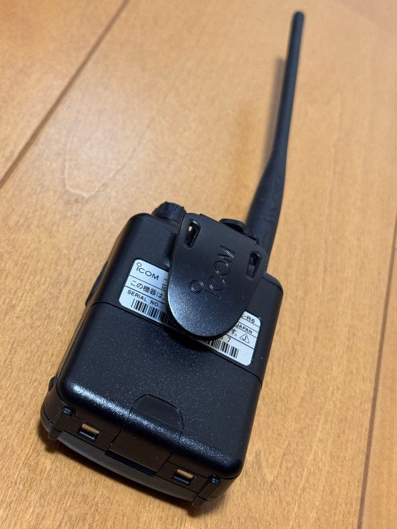 ICOM IC-R6 通信受信機 イヤホン付き