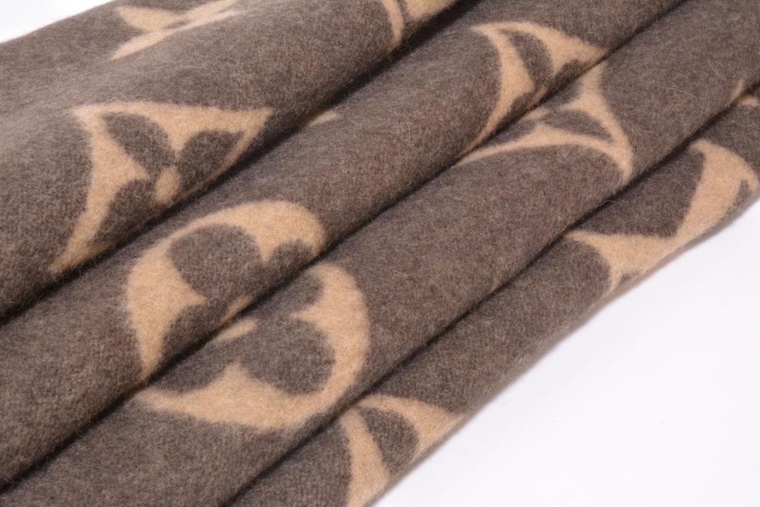 ルイヴィトン ブランケット プレッド ネオ モノグラム アンゴラ&ソフトウール