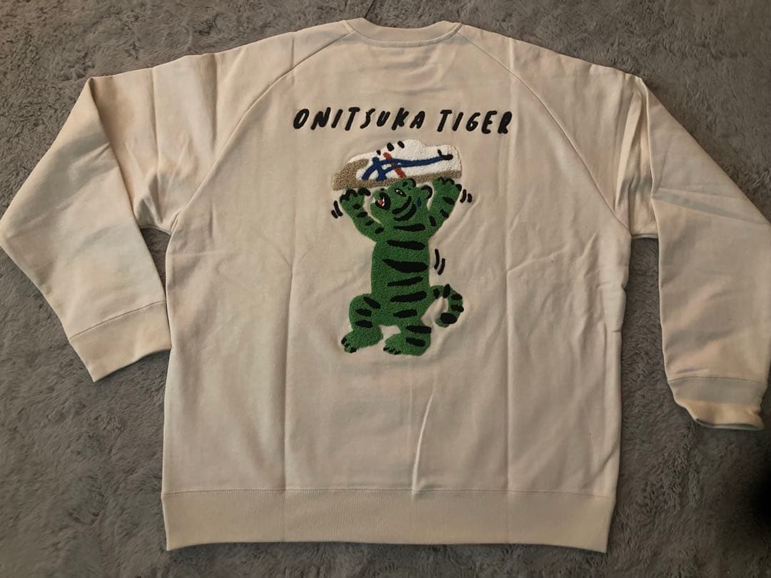 【新品未使用】⭐︎オニツカタイガー⭐︎トラ刺繍スウェット⭐︎