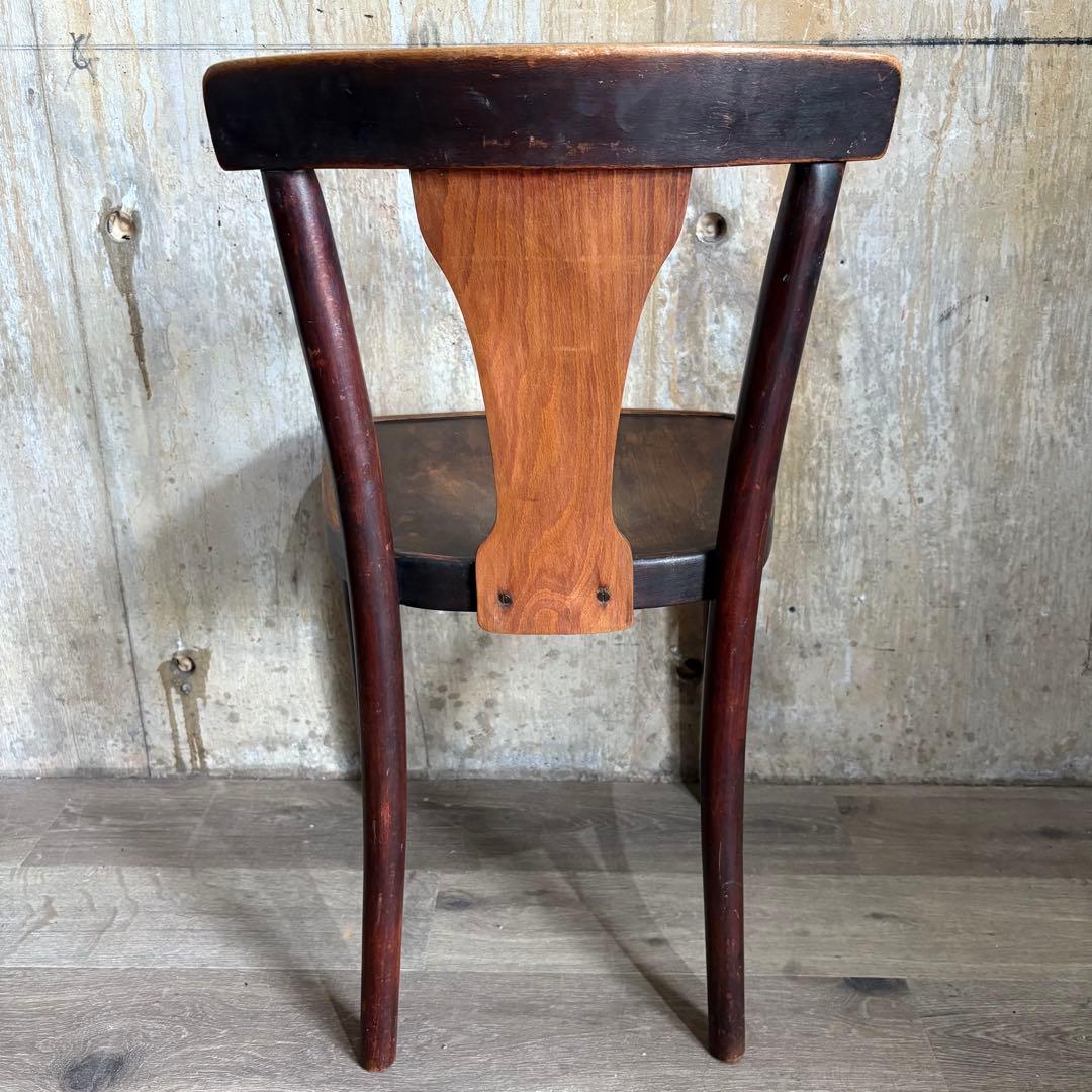 THONET アンティーク　ベントウッドチェア　曲木椅子　ヴィンテージ　④