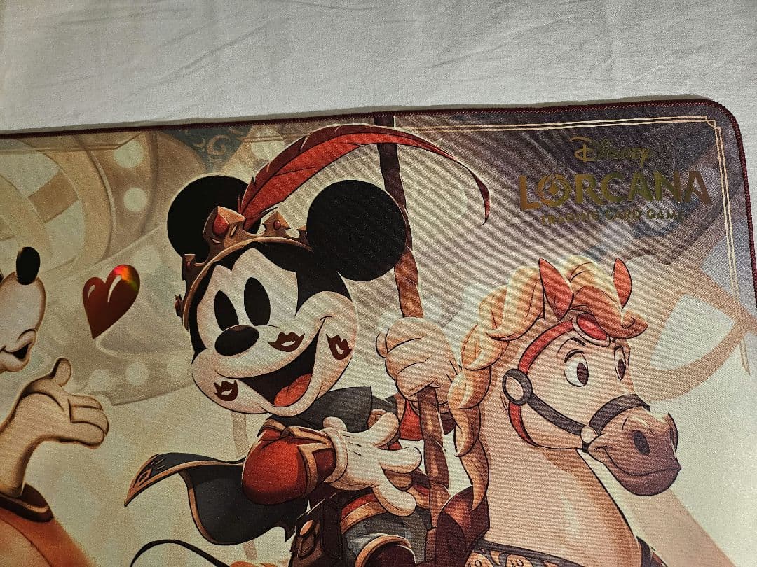 ロルカナ プレミアムプレイマット　アイコニックミッキーミニー
