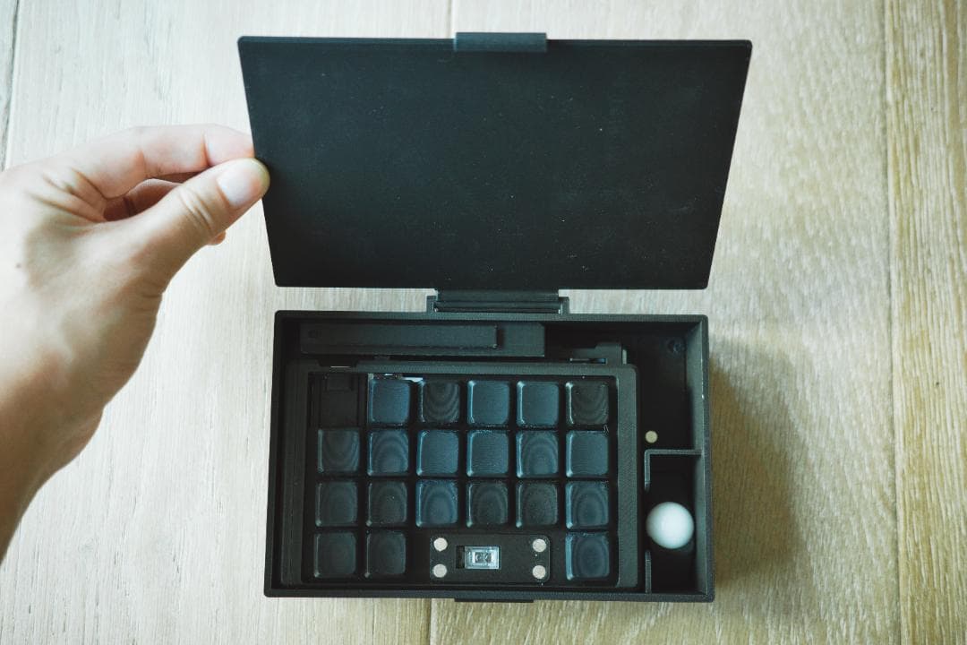 tomkeyLk 無線分割式 トラックボール キーボード