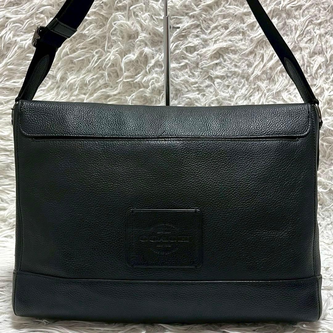 未使用✨COACH コーチ メッセンジャーバッグ ブラック A4収納 88892