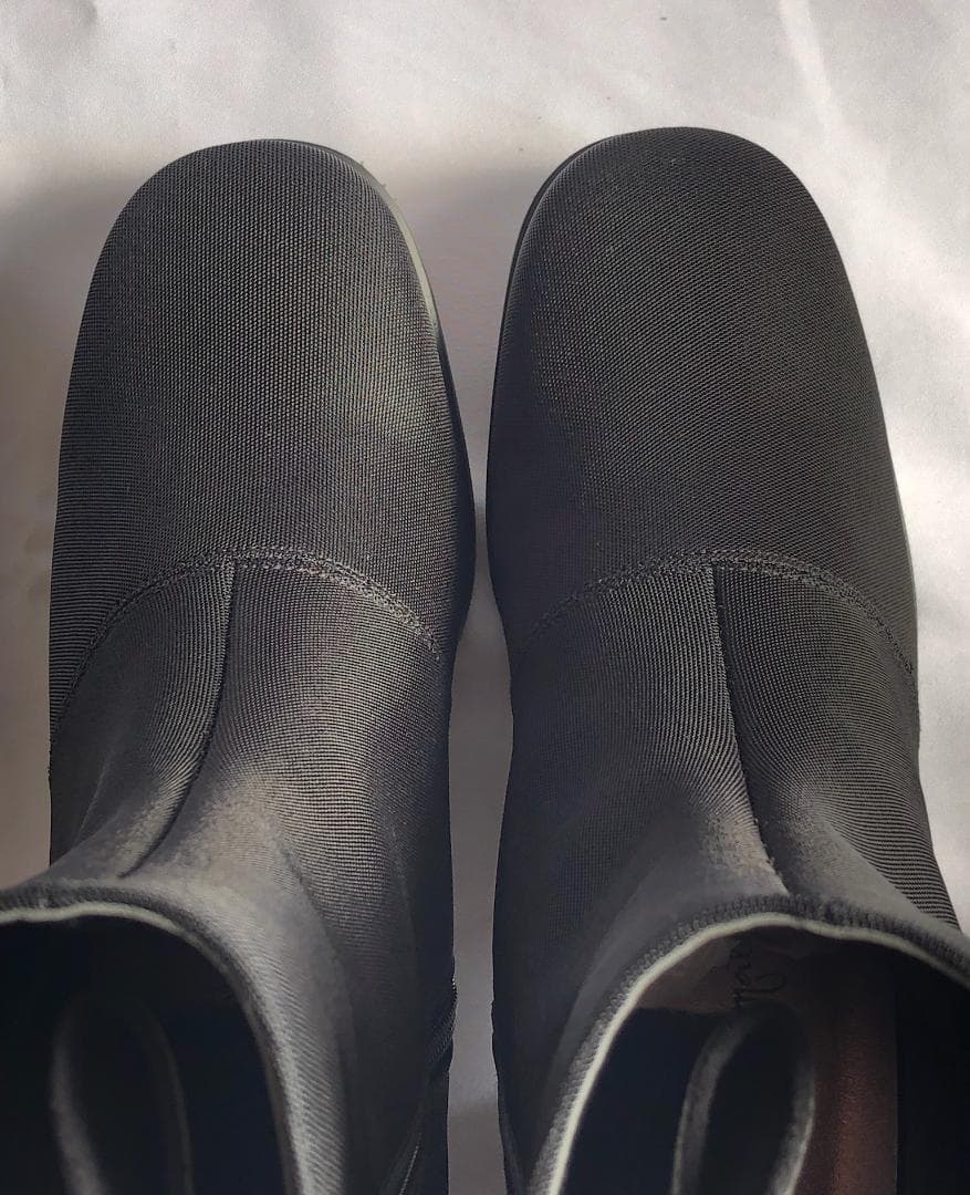 【試着のみ美品】銀座かねまつ ゴアテックスブーツ 23.5cm 黒