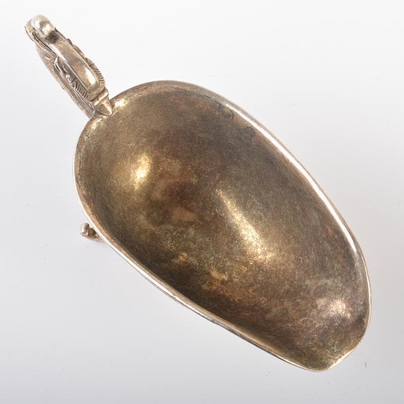 中国　白銅　唐草神獣文　爵　C　R6526E