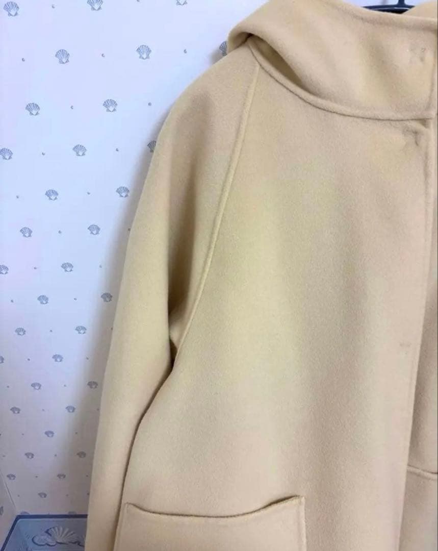 SUPER120 ダブルフェイスフードコート　サイズ36