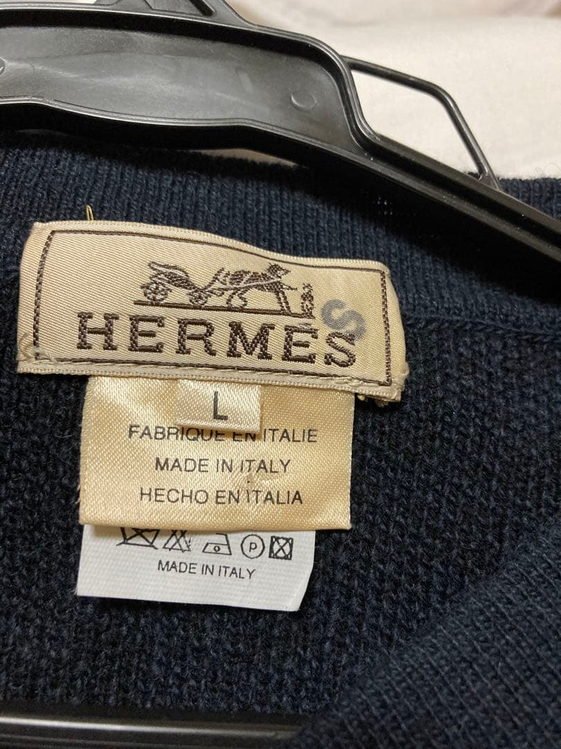 ジョー様　未使用　エルメス　セーター　カシミヤ 混