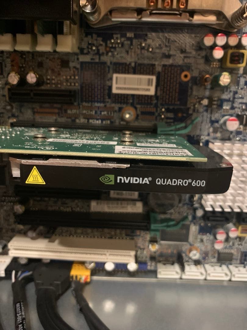 ワークステーション HP Z420 Quadro600 win11 office2021