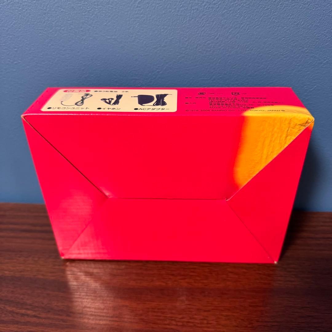 貴重極美品✨ハローキティ ポータブルCDプレイヤー レトロ 動作確認済み