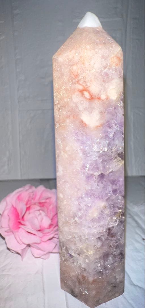 ㉑ピンクアメジスト♥️タワー♥️チェリーブロッサム♥️桜瑪瑙♥️花瑪瑙♥️フラワーアゲート