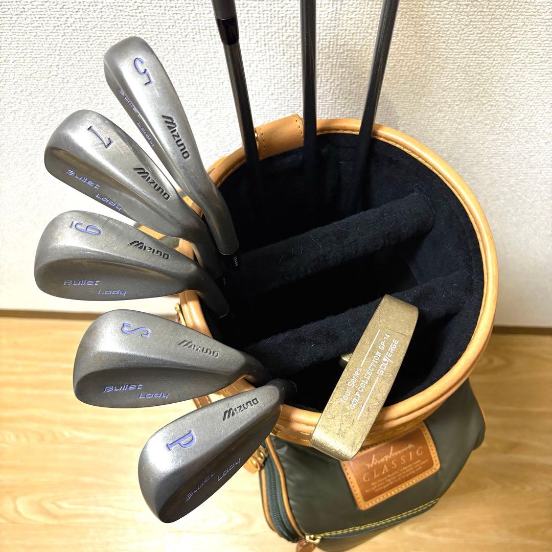 ゴルフセットレディース HIRO HONMA CLASSICキャディバッグ