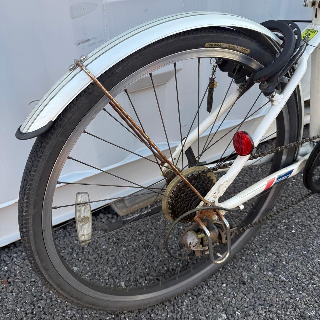 クロスバイク momentum 身長165-180cm 7段変速