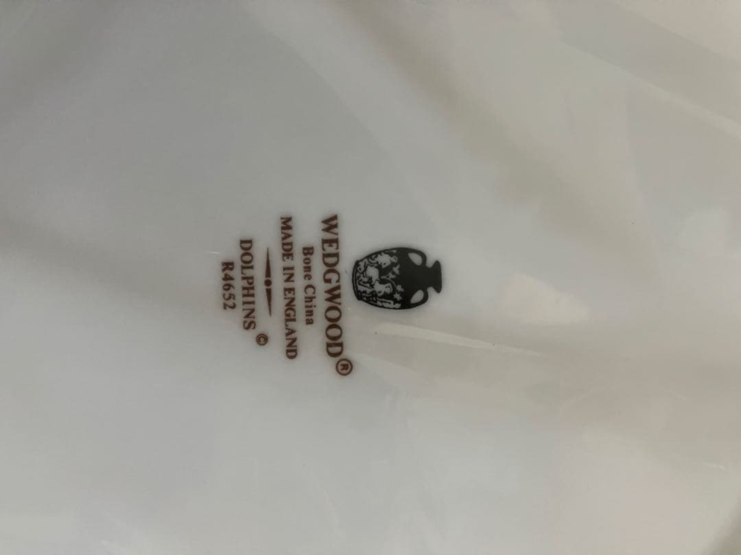 ウェッジウッド ドルフィンホワイト　 プレート　６枚