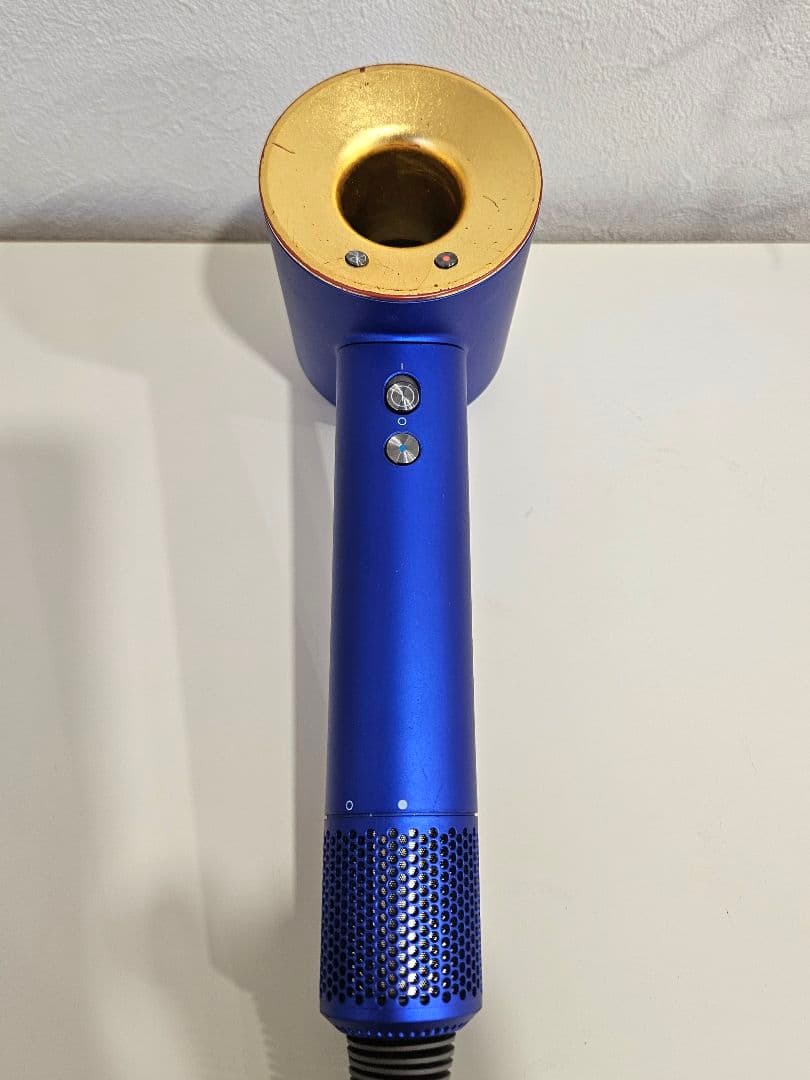 【メンテナンス済】dyson ダイソン ドライヤー ブルー ゴールド