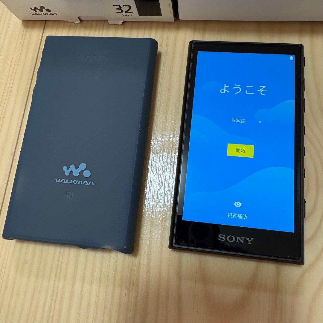 ソニーウォークマン32GB ブラック NW-A106-B 〈NWA106-BM〉