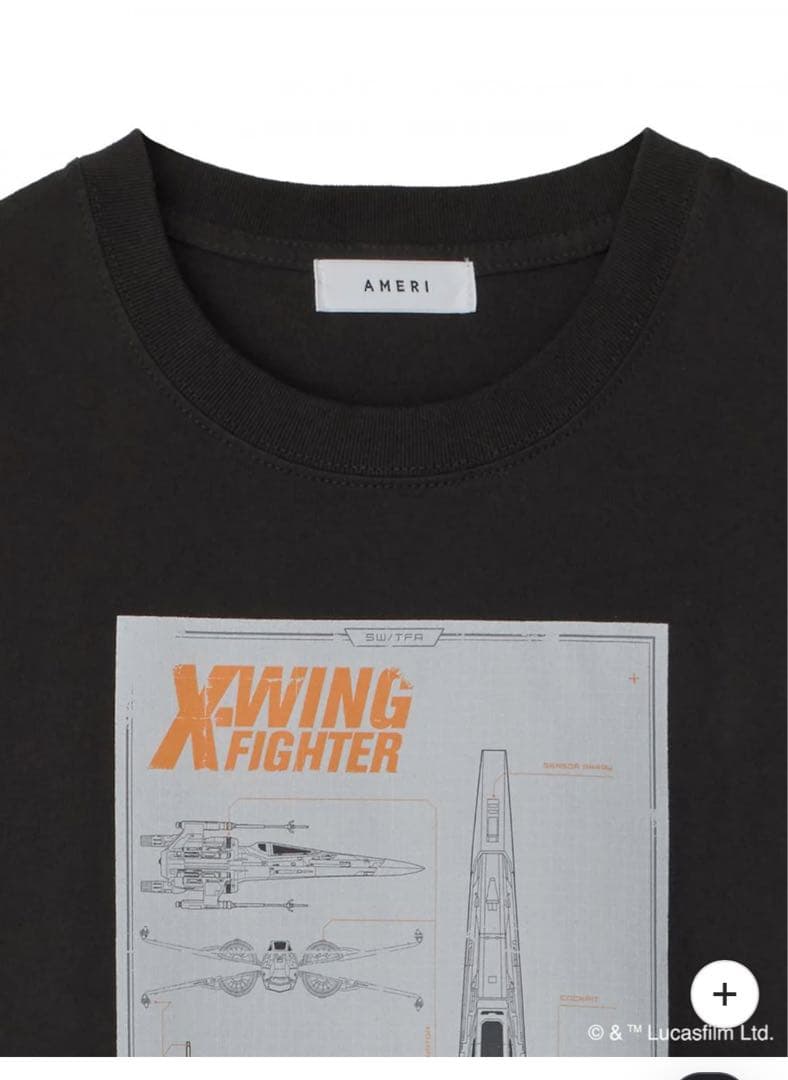 トップス AMERI vintage STAR WARS / BLACK LS TEE